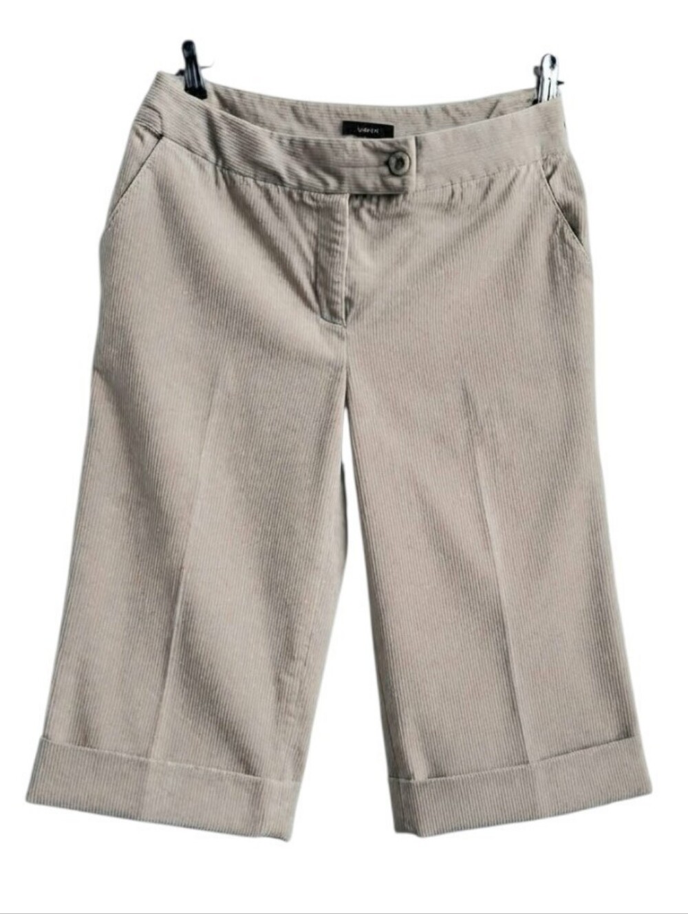 Alfani Corduroy Knee length bermuda cuffed shorts Size 6